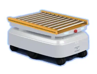 롤러 컨베이어를 얹은 Conveyor Robot R100